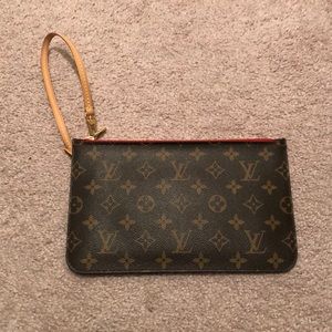 AUTHENTIC Louis Vuitton pouch / clutch / wristlet